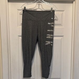 PINK Victoria's Secret Charcoal Leggings